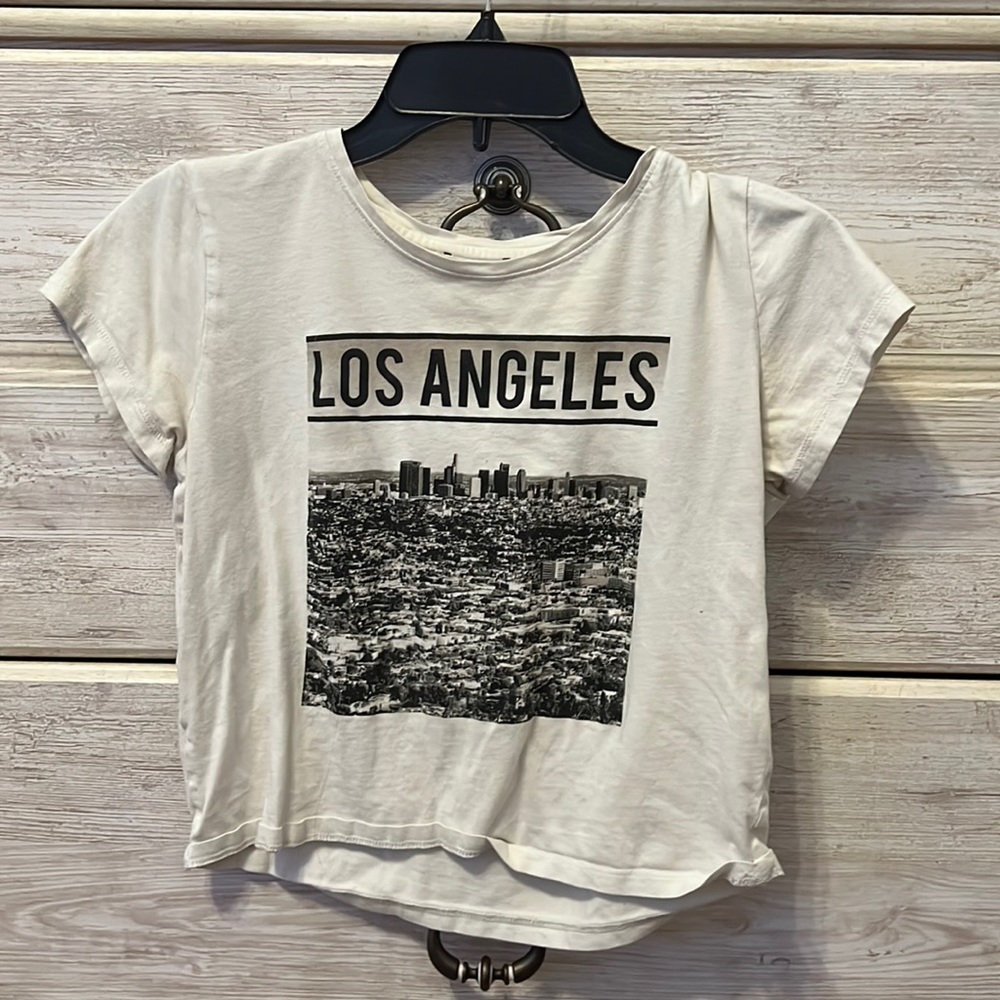 Cropped Los Angeles shirt